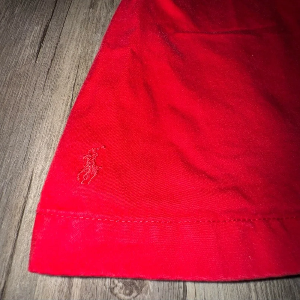 Ralph Lauren Red Kids Wrap Dress